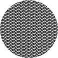 thumbnail image 1 of Ahgly Company Machine Washable Indoor Round Transitional Dark Gray Black Area Rugs, 3' Round, 1 of 7