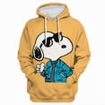 thumbnail image 4 of Sudadera con capucha de dibujos animados de Snoopy para mujer, edición de primavera y otoño, sudadera con cuello redondo para mujer, nueva moda 2024, ropa deportiva para parejas, 4 of 5