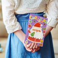 thumbnail image 3 of Mashaouyo Greeting Cards Christmas Greeting Card Christmas Snowman Decoration DIY Creative Sticker Children Handstick Material Bag Toy, 3 of 3