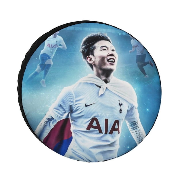 Son Heung-min Funda para neumático de repuesto de tela Oxford - Tela Oxford 71CM