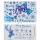 thumbnail image 5 of Advancent Decoraciones navideñas Navidad Copo de nieve azul Elk Pegatinas electrostáticas Ventana de vidrio Pegatinas decorativas para dormitorio Aula Decoración del hogar No. 4 Advancent HA040831-04, 5 of 6