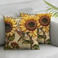 thumbnail image 3 of nygtbtfer Pack of 2 Says You are Decorative Square Throw Pillow Covers Set of 2 Cushion Case for Couch Sofa Bed Bedroom Living Room Home Yellow Decor White, 3 of 7