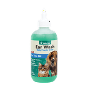 NaturVet Ear Wash with Tea Tree Oil (8 oz)