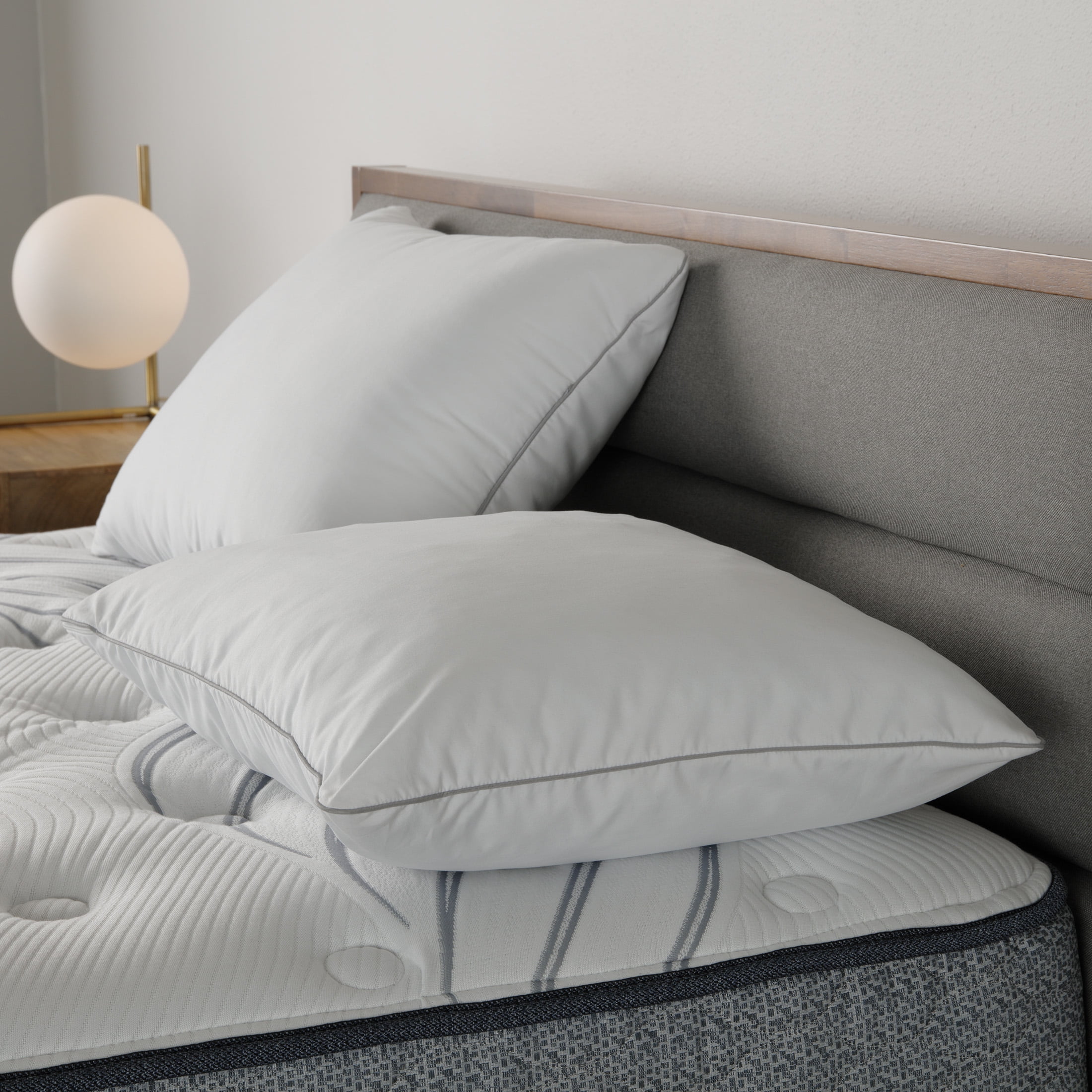 Serta VersaFoam Cluster Memory Foam Pillow Standard 2 Pack