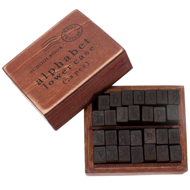 Miangastore Retro Style Stamp Rubber 1 Set 4X1.2in