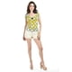 thumbnail image 5 of Blusa estampado geometrico Roman Fashion /Juvenil, 30466 (Mostaza) ocre M, 5 of 6