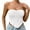 White, variant on Giftesty Womens Tops Clearance Fashion Women Sexy Backless Sleeveless Solid Casual Going Out Tops with Bandage