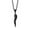 Black, variant on Vnox Italian Horn Necklace for Women, Black Horn Necklace Stainless Steel, Cornicello Necklace for Men