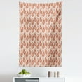thumbnail image 1 of Paisley Tapestry, Contemporary Illustration of Persian Style Paisley and Patterns Print, Fabric Wall Hanging Decor for Bedroom Living Room Dorm, 5 Sizes, Pale Orange Pale Peach, by Ambesonne, 1 of 1