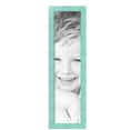 thumbnail image 2 of ArtToFrames 8" x 32" Eggshell Blue Picture Frame, 8x32 inch Blue Wood Poster Frame (WOM-4599),  Pack, 2 of 8