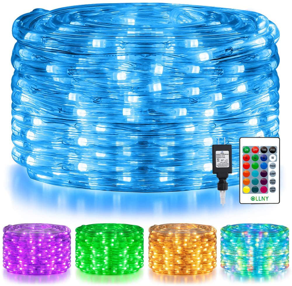 Ollny Fairy Rope String Lights 10m 100 LED USB Powered Led RGB Strip Lighting 