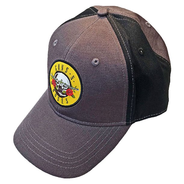Guns N Roses - Gorra Dos Tonos para Adultos Unisex (Negro, Gris Carbón)