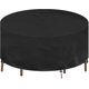 thumbnail image 1 of Gartenmbel Abdeckung Rund Schutzhlle Fr Gartentisch Wasserdicht Winddicht Uv-bestndiges 420d Oxford Gewebe Abdeckplane Abdeckhaube Fr Gartenmbel Mbels, 1 of 4