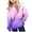 A03-Purple, variant on Taybagh Girls Hoodies Size 14-16 Baby Clothes for Girls Soft Plush Hooded Gradient Long Sleeves Toddler Clothes