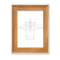 thumbnail image 1 of Aircraft Military Technology Desktop Wooden Photo Frame Display Picture Art Painting Multiple Sets, 1 of 3