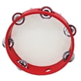 thumbnail image 1 of Amdohai 8 Inch Hand Tambourine with Metal Single Row 6pcs, 1 of 7