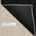 thumbnail image 5 of Addison Rugs Chantille Indoor/Outdoor Transitional Modern Black Machine Washable Round Rug, 8' x 8', 5 of 8