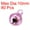 Pink, variant on Uxcell 6mm Small Jingle Bells for Craft DIY Christmas Vacuum Plating Red 80 Pack