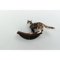 thumbnail image 3 of TRIXIE Lea Space Saving Wall Mounted Cat Perch with Soft Cushion, Espresso Brown, 3 of 7
