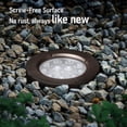thumbnail image 4 of 12 Pack LED In-Ground Lawn Well Lights, 1800K/2700K/3000K/4000K/5000K Selectable, IP67 Waterproof, 4 of 8