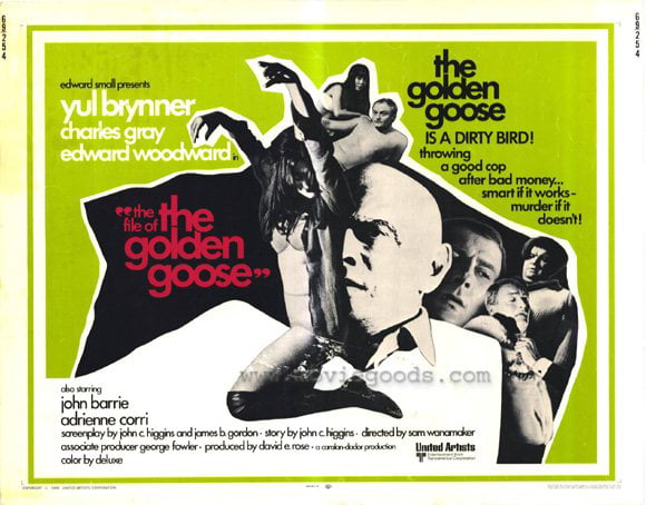 The File of the Golden - movie POSTER (Style A) (11" x 14") (1969) - Walmart.com