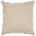 thumbnail image 6 of Laddha Home Designs Handwoven Over Tufted Diamond Cotton Throw Pillow Cover - 18" - Blue and Tan, 6 of 7