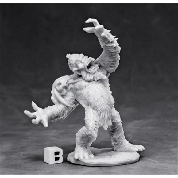 Reaper Miniatures REM77434 Bones - Dark Heaven Bones Yeti Chieftain W3