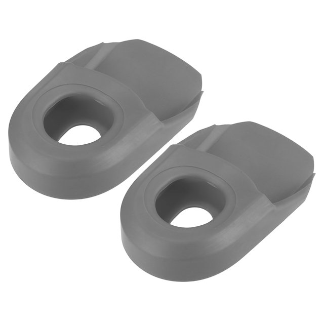 2 Piezas Unique Bargains Protectores de Bielas y accesorios para bicicletas Gris