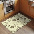 thumbnail image 4 of 2x3 Washable Entryway Rug, Forest Animal Non-Slip Area Rug for Front Door Kitchen Bathroom, Line Drawing Deer Fox Cool Wolf Spring Weed Casual Indoor Floor Mat for Home Decor, 4 of 9
