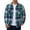 Green, variant on qucoqpe Mens Button Down Shirts Long Sleeve Plaid Flannel Jackets