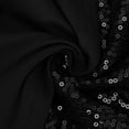 thumbnail image 5 of fartey 3/4 Sleeve Shirts for Women Trendy Sequin Square Neck Tshirt Glitter Evening Party Shirts Loose Casual Blouse Clubwear, 5 of 6