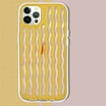 thumbnail image 2 of Compatible with iPhone 13 Pro Max Laser Case Cute Glitter Holographic 3D Wave Colorful Bling Sparkle Luxury Soft Shockproof Protective Cover for Girls and Women, 2 of 10