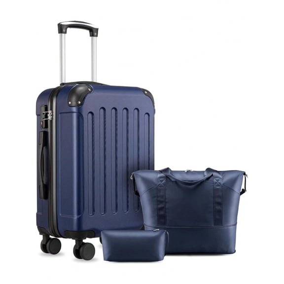 20 Inch Carry On Luggage 22x14x9 Airline Approved Hardshell Spinner Suitcase TSA Lock Tote Bag for Travel Gift
