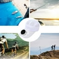 thumbnail image 5 of Solar Powered Sun Hat with USB Charging | Detachable Top Fan Cap | 650mAh Battery | 360° Rotating Fan | LED Display | Mesh Breathable Adjustable | For Outdoor Hiking Fishing | 21.3-23in, 5 of 6