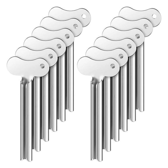 25WM 12 Metal Tube Squeezer Toothpaste Squeezer Metal Tube Roller Paint Squeeze Gadget
