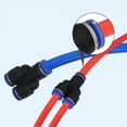 thumbnail image 6 of tooloflife Pneumatic Connector Pipes Fittings Straight Fitting Elbow Fitting "T" Fitting "Y" Fitting Reducing Connector, 6 of 6