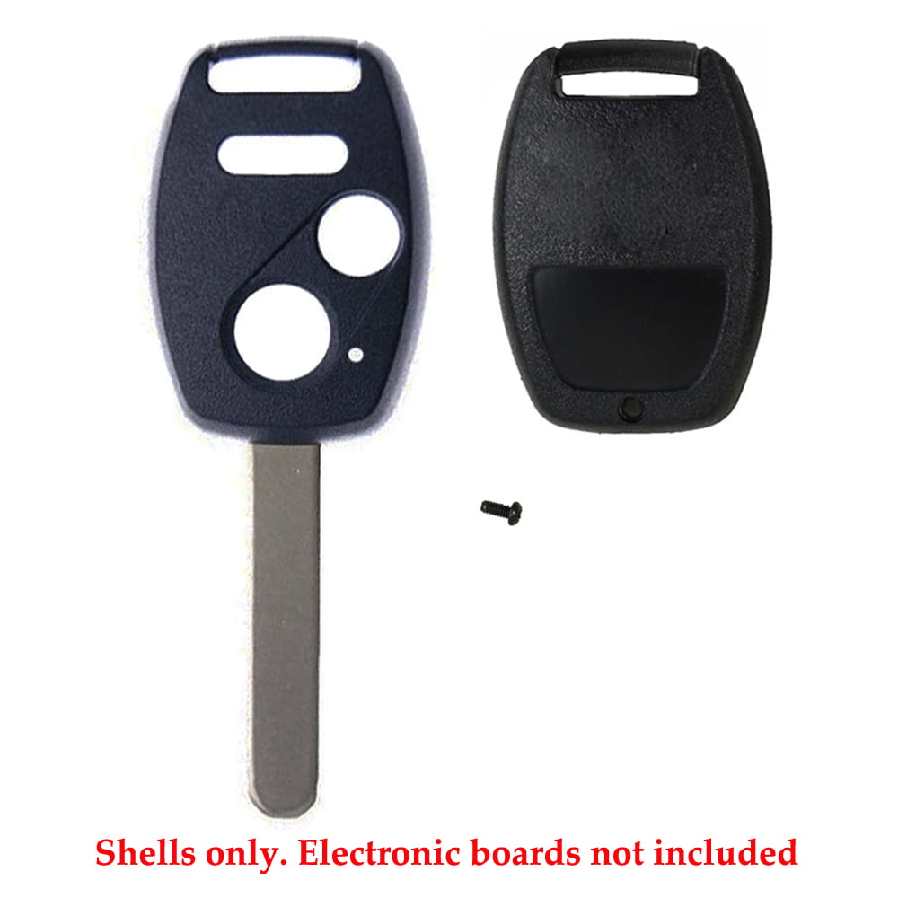 2 Replacement Remote Key Fob Shell Pad Case for 2005 2006 Honda CR-V CRV 