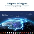thumbnail image 4 of Ai Translator Glasses, Translator Smart Bluetooth Glasses, Supports 144 Languages Online Translation, Magnetic Charging,Remote Shooting, Open Ear Music & Hand-Free Calling, 4 of 10