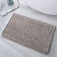 thumbnail image 5 of Bath Rugs, Hwkond Home Bathroom Door Mats Solid Color Bathroom Absorbent Non-slip Mats Thick Fiber Floor Mats,Gray,40x60cm, 5 of 7