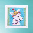 thumbnail image 1 of Small and Easy DIY 5d Diamond Painting Kits with Frame for Beginner with White Frame for Kids, 1 of 4