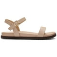 thumbnail image 2 of Women's Stylish Open Toe Flat Sandals with Arch Support for Effortless Comfort, 2 of 6