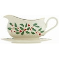 thumbnail image 4 of Lenox 843318 Holiday Gravy Boat and Stand, 4 of 6