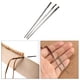 thumbnail image 4 of Aguja de coser a mano, costura de cuero, ojo grande, suministros de bricolaje, herramientas para coser cinturones de lona, ​​bolsa de elaboración de blanco Soledad Agujas de costura, 4 of 10
