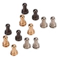 thumbnail image 4 of Round Head Rivet Screw, Rust Proof High Hardness 3 Colors Solid Brass  Toughness Round Button Stud Screw 30 Pcs  For DIY Project, 4 of 8