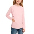 thumbnail image 4 of Ropa de Protección Solar de Verano de Niñas Top de Manga Larga para Niños Y Niñas de 4-15 Años, Tela Suave Transpirable para el Uso Casual de la Playa Al Aire Libre, 4 of 9