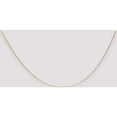 thumbnail image 2 of 14K Yellow Gold .65mm D/C Round Open Link Cable Chain (16 X 0.65) Made In South Africa pen201-16, 2 of 5