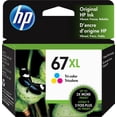 thumbnail image 1 of HP 67XL TRI-COLOR ORIGINAL INK HP 3YM58ANHP, 1 of 8