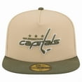 thumbnail image 2 of Men's New Era  Tan/Olive Washington Capitals Color Pack Two-Tone 59FIFTY A-Frame Fitted Hat, 2 of 5