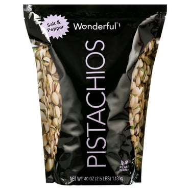Wonderful Pistachios, Salt and Pepper (40 Ounce)