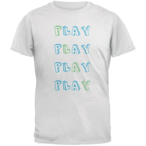 All About Play White Youth T-Shirt